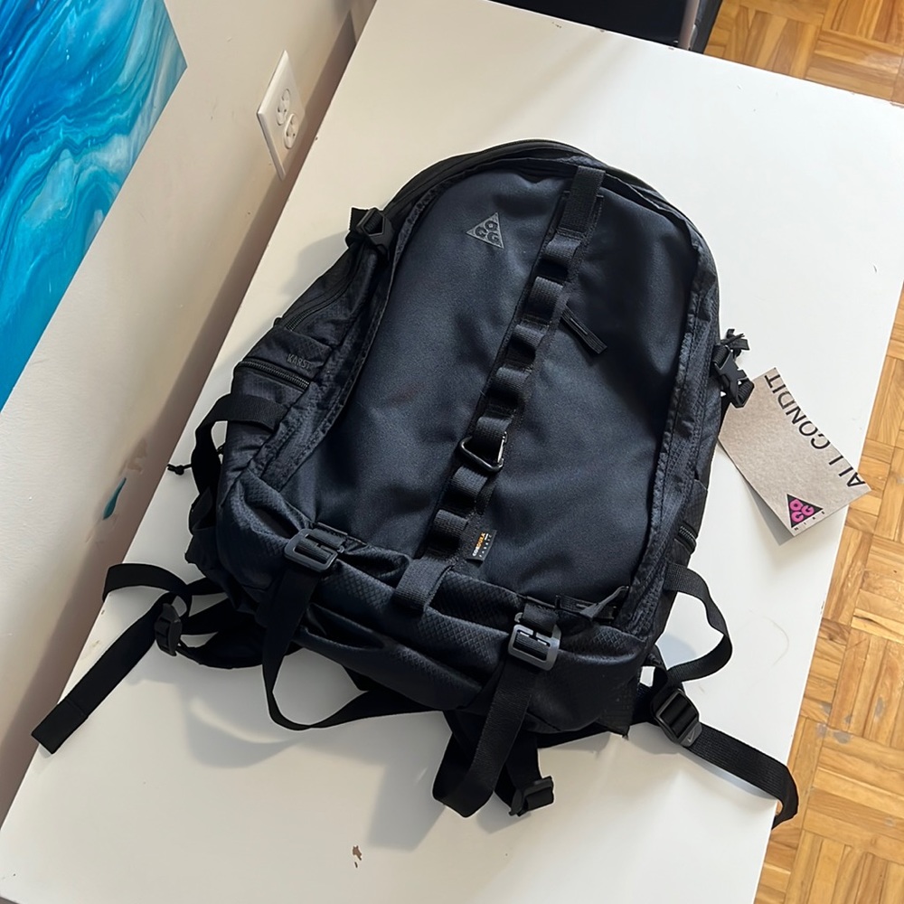Brand New With Tag Black Nike ACG Karst Backpack 29L